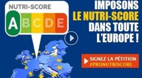 Nutriscore : signez la pétition européenne