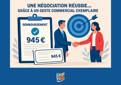✅ Une négociation réussie…