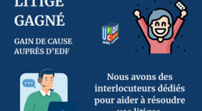✅ Gain de cause auprès d’EDF