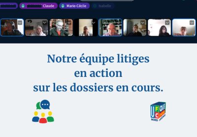 📸 Notre équipe gestion des litiges en action