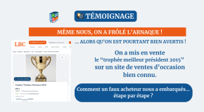 📸 Témoignage : même nous, on a frôlé l’arnaque