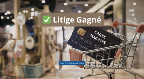 ✅ Litige Gagné : la banque derrière la carte de crédit d&rsquo;un magasin